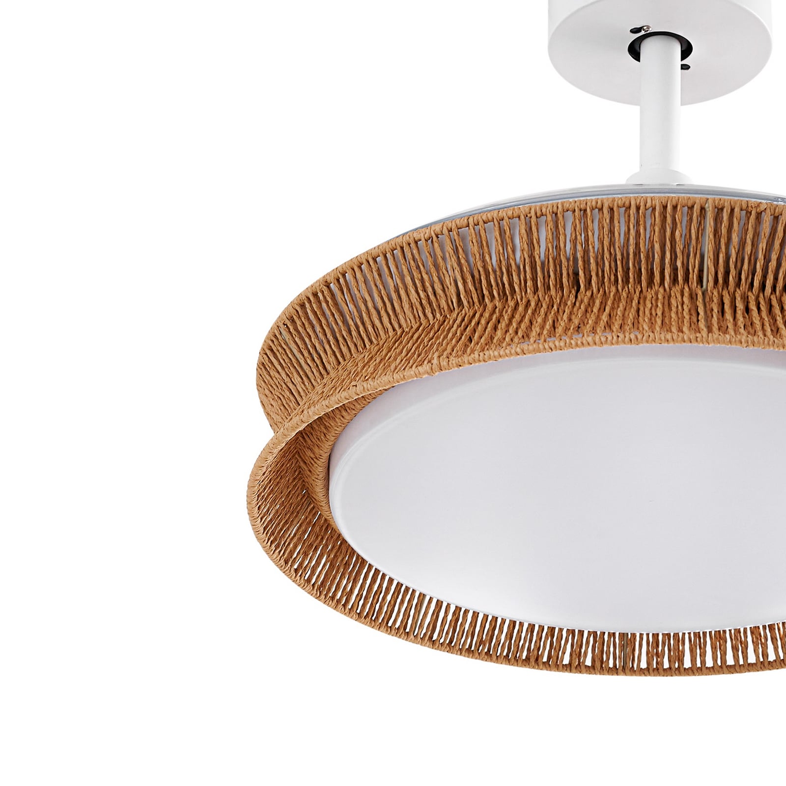 Takvifte Lineta LED dimbar CCT tau hvit Ø103 cm med fjernkontroll