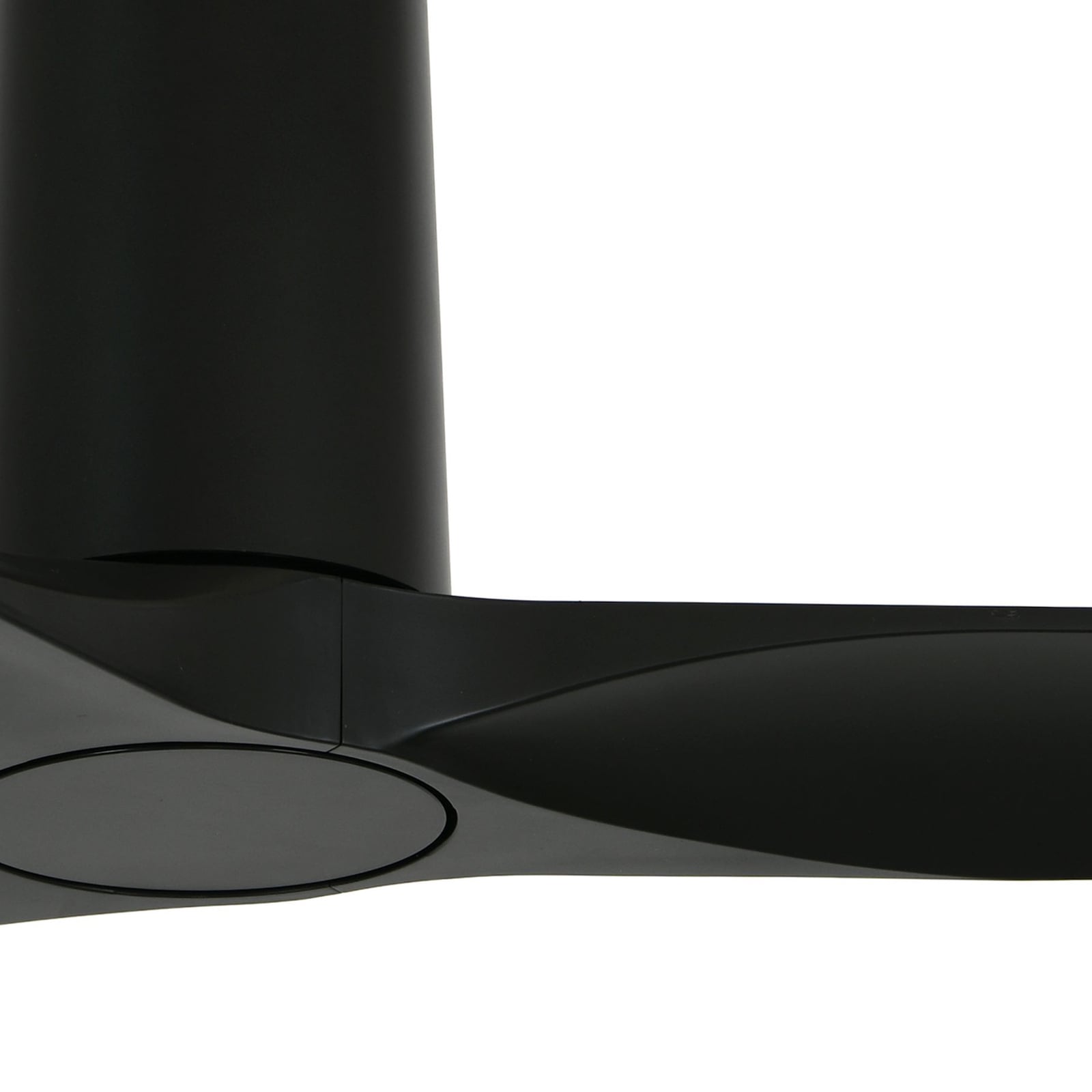 Takvifte Londo svart DC-motor Ø132 cm nærbilde av motor