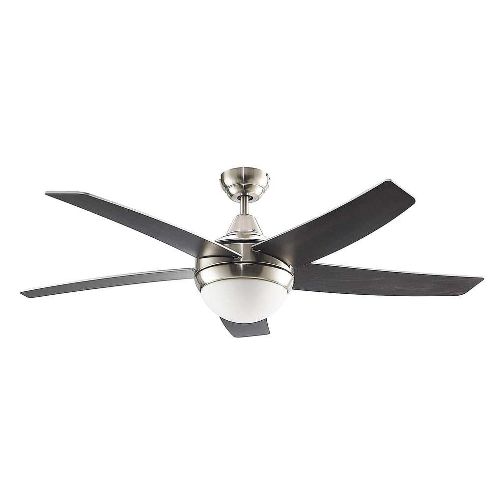 Detalj av Takvifte med lys Auraya grå/svart E14 Ø130 cm rotorblader