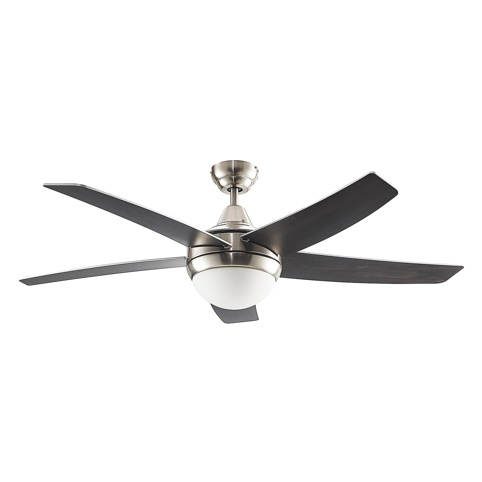 Detalj av Takvifte med lys Auraya grå/svart E14 Ø130 cm rotorblader