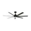 Takvifte med lys Atlanta dimbar svart Ø142 cm DC forfra