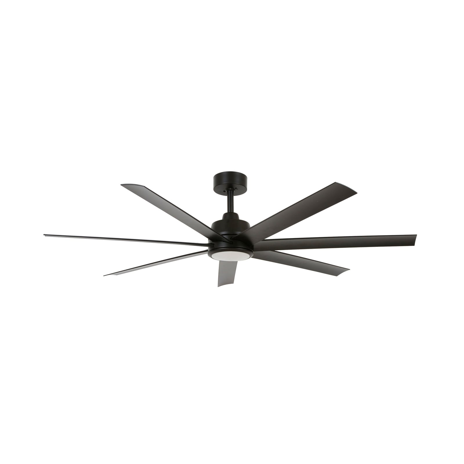 Takvifte med lys Atlanta dimbar svart Ø142 cm DC forfra