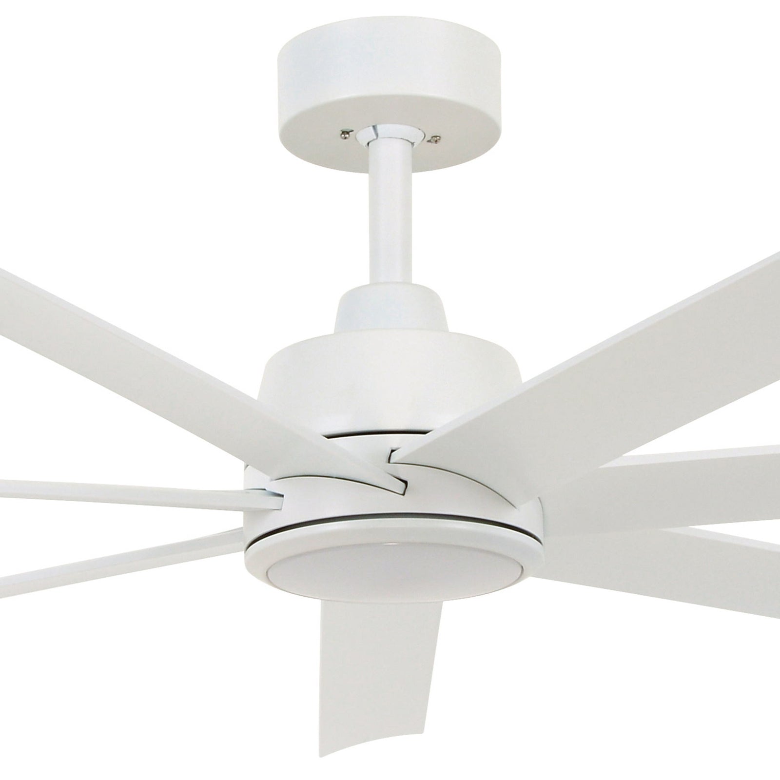 Detaljbilde av Takvifte med lys Atlanta LED dimbar hvit Ø142 cm