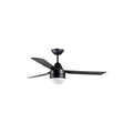 Takvifte Megara med lys svart E14 Ø122 cm forfra