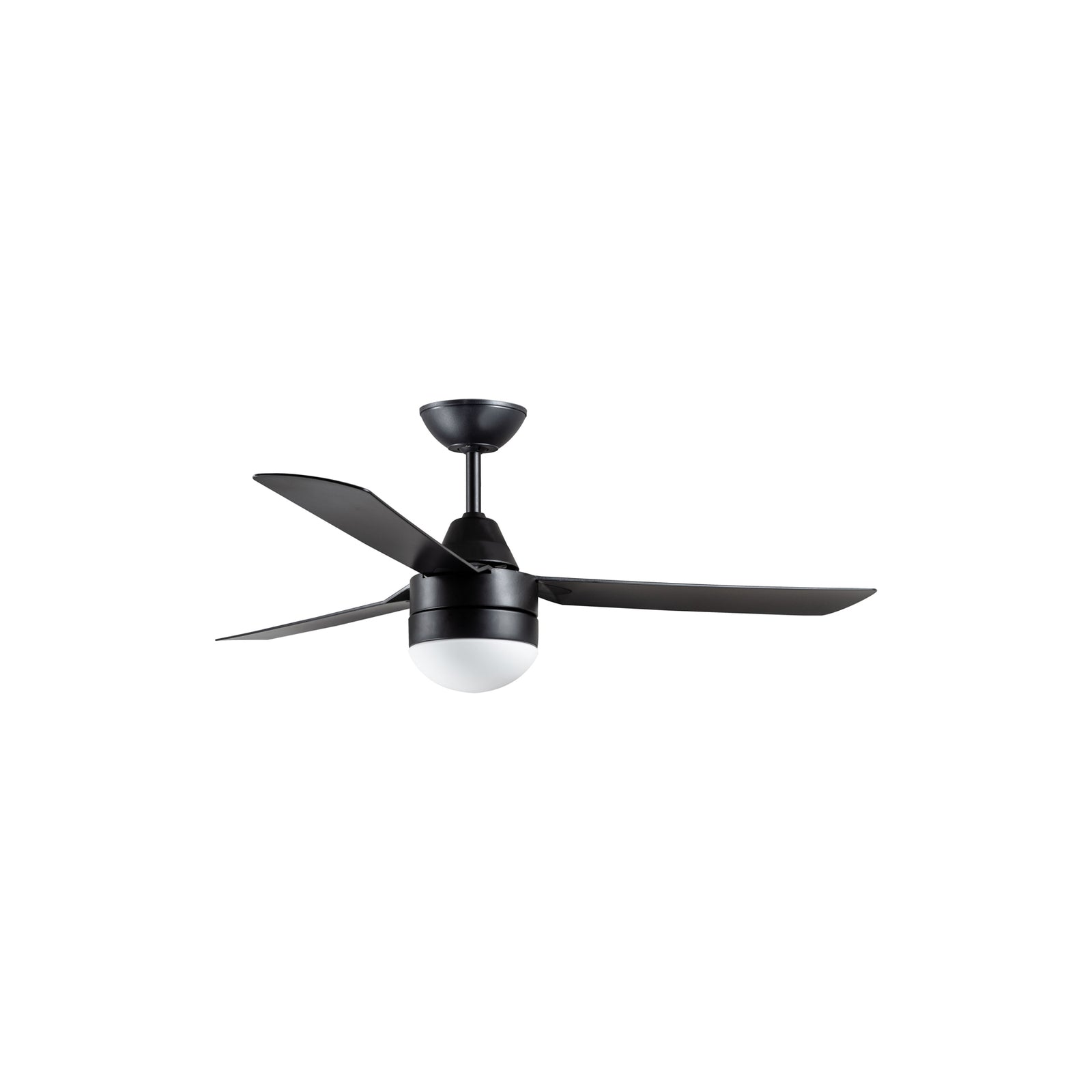 Takvifte Megara med lys svart E14 Ø122 cm forfra