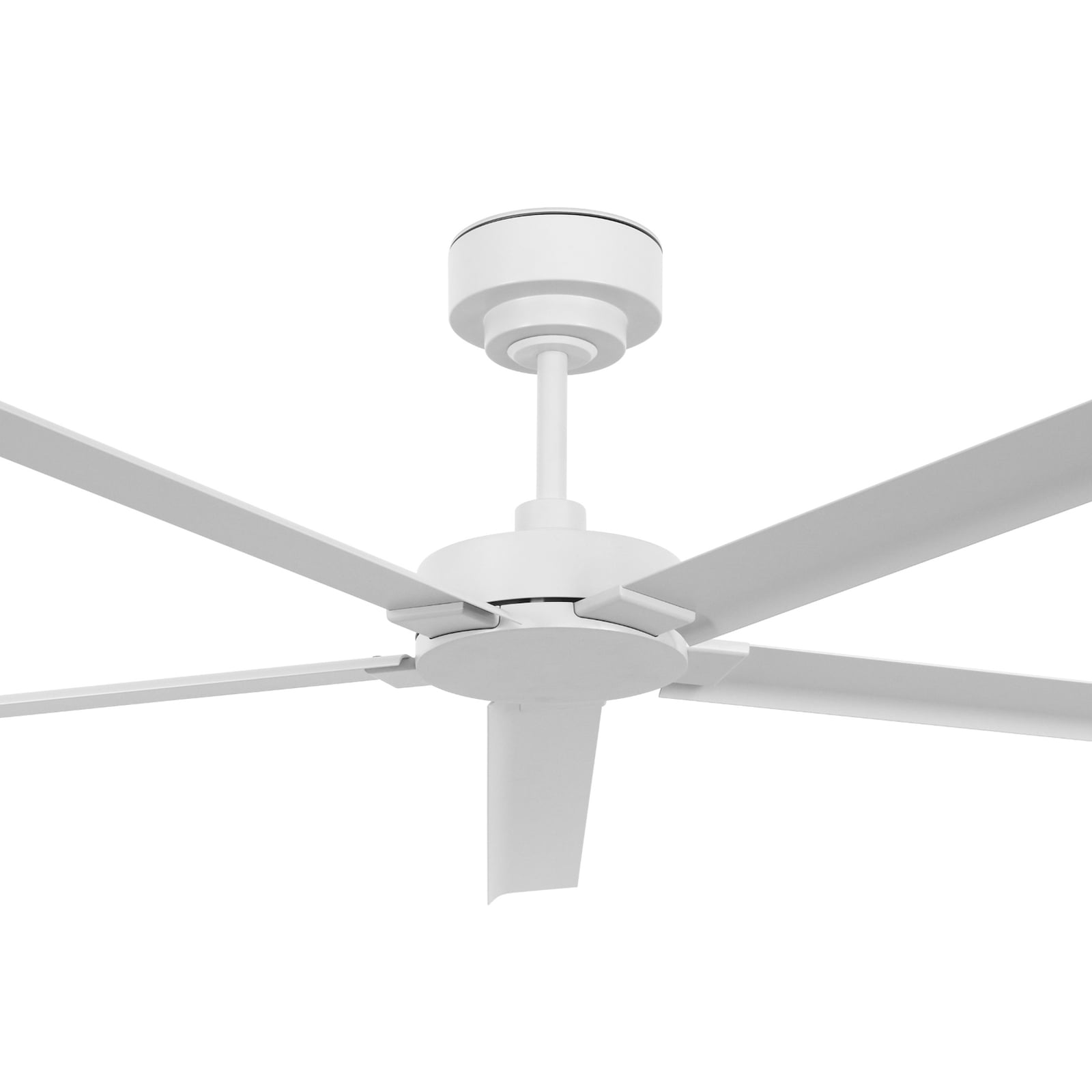 Takvifte Monza hvit aluminium DC Ø152 cm bakside