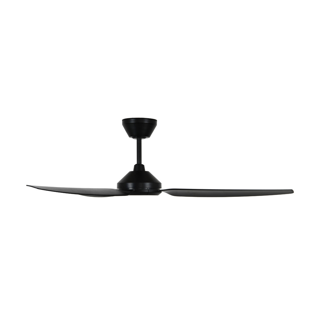 Takvifte Polis svart DC Ø137 cm IP55 bakside og motor