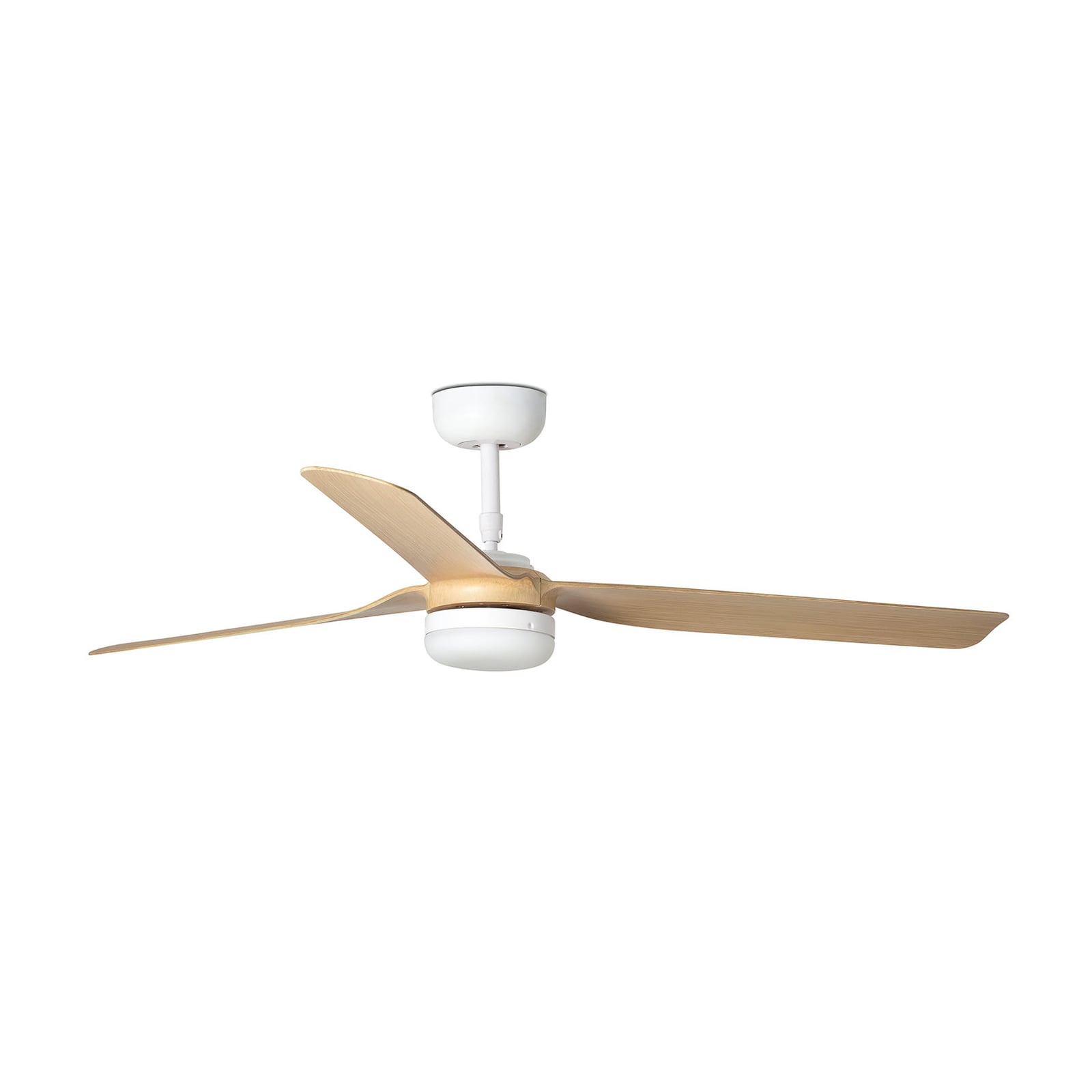 Takvifte Punt M DC LED med fjernkontroll CCT Ø130 cm hvit forfra