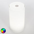 Trådløs bordlampe Tub appstyrt RGBW dimbar IP44 forfra
