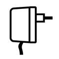 Transformator 3,5V DC svart med 300 cm kabel - Markslöjd forfra
