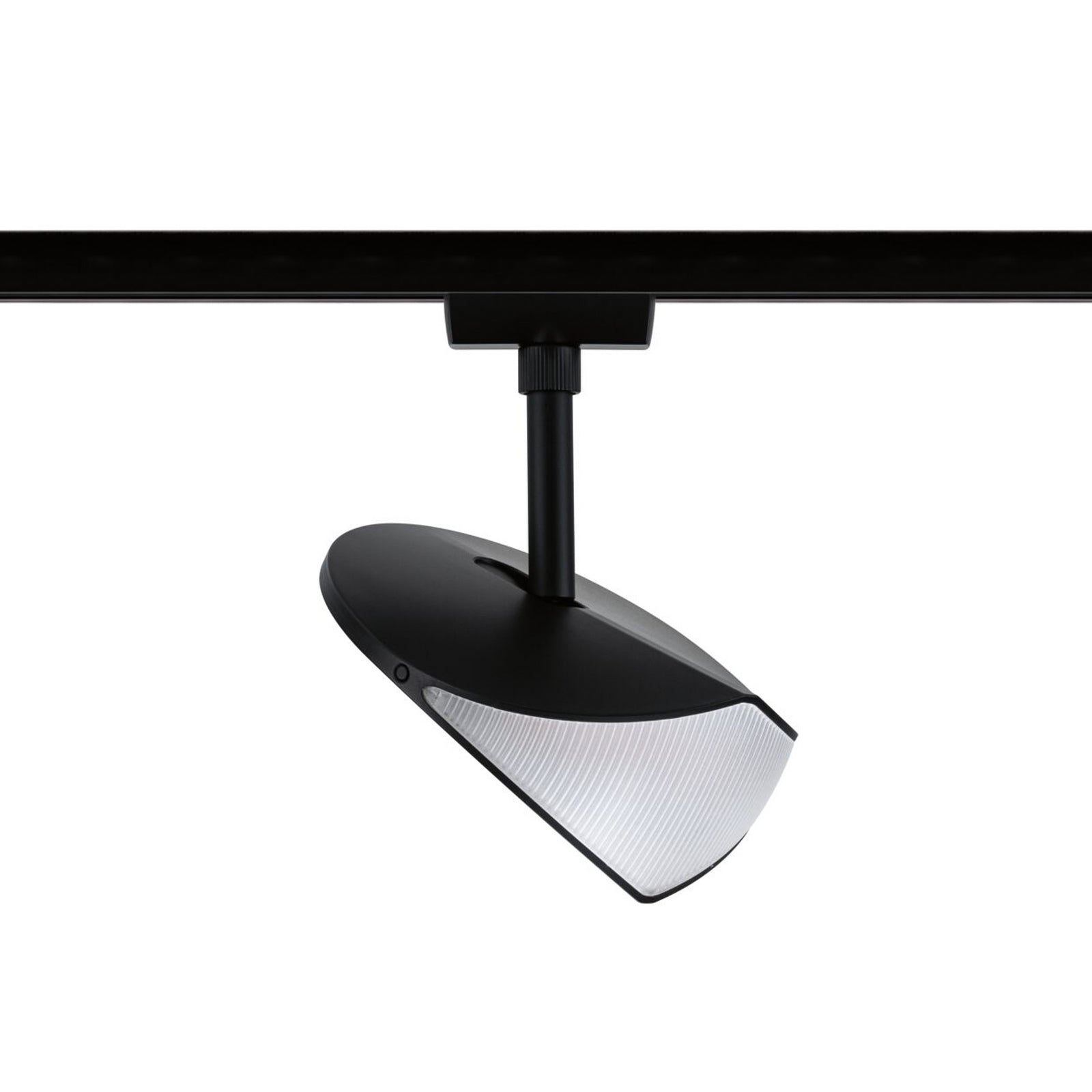 URail Alejandro LED-spot svart sideprofil