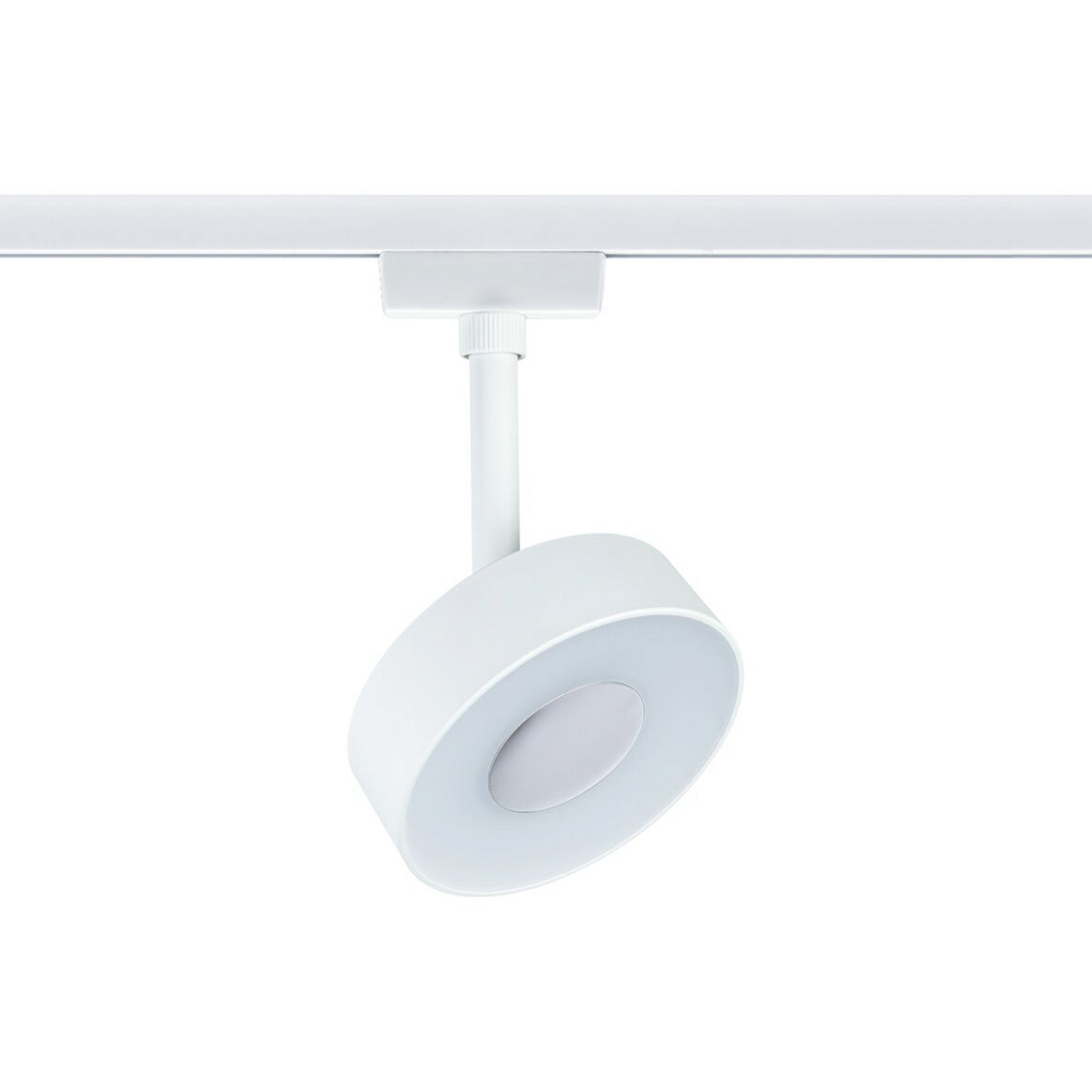 URail Circle LED-spot dimbar hvit montert i tak