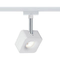 URail Cube LED-spot dimbar hvit 2700K 8W - Paulmann forfra