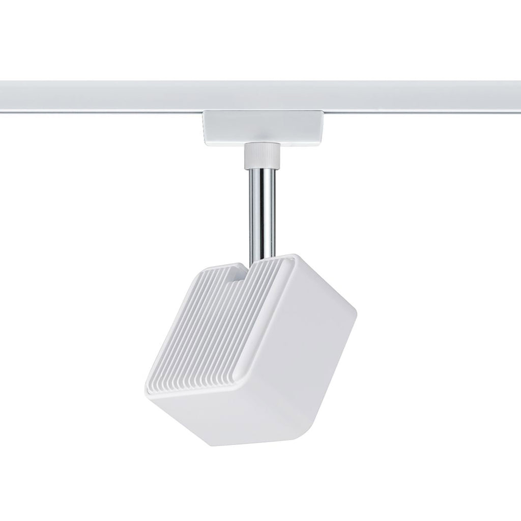 URail Cube LED-spot dimbar hvit 2700K 8W - Paulmann detalj