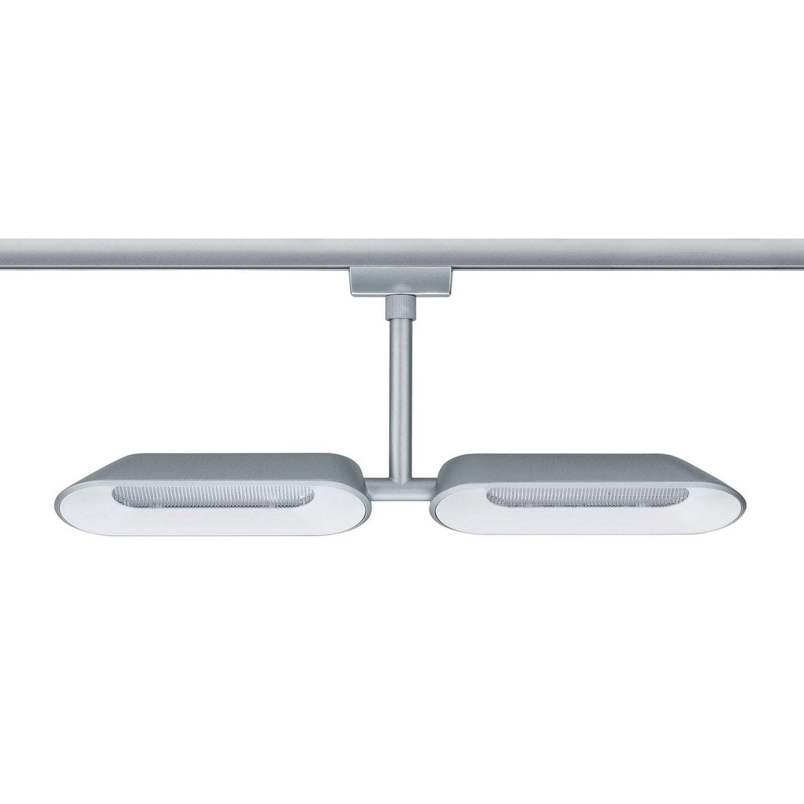 URail Dipper LED-spot 2-lys dimbar matt krom Paulmann lysvinkel justering