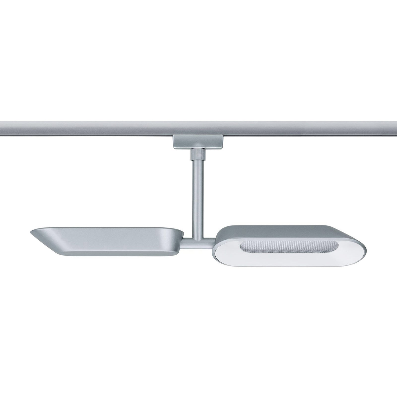Sidebilde av URail Dipper LED-spot 2-lys dimbar matt krom Paulmann