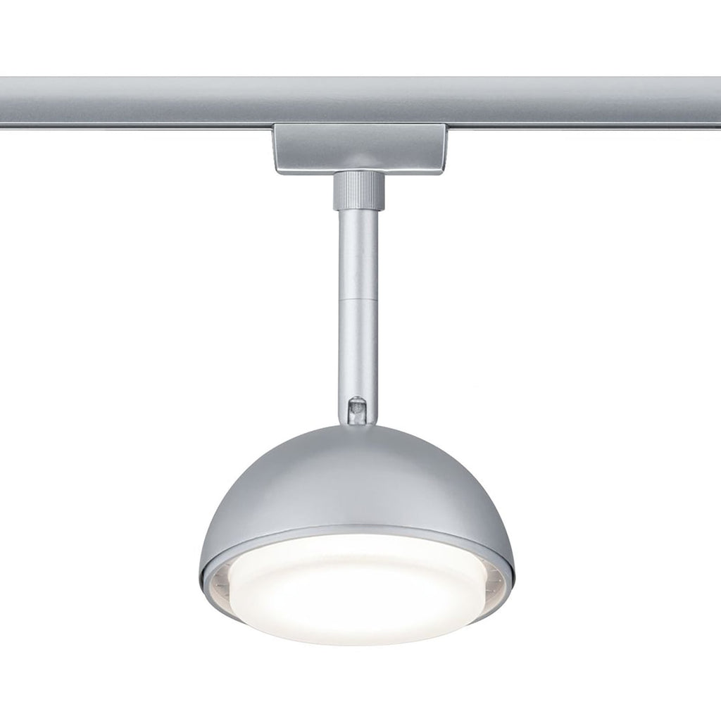 URail Hemi LED-spot krom matt 3000K Ø10 cm bakside