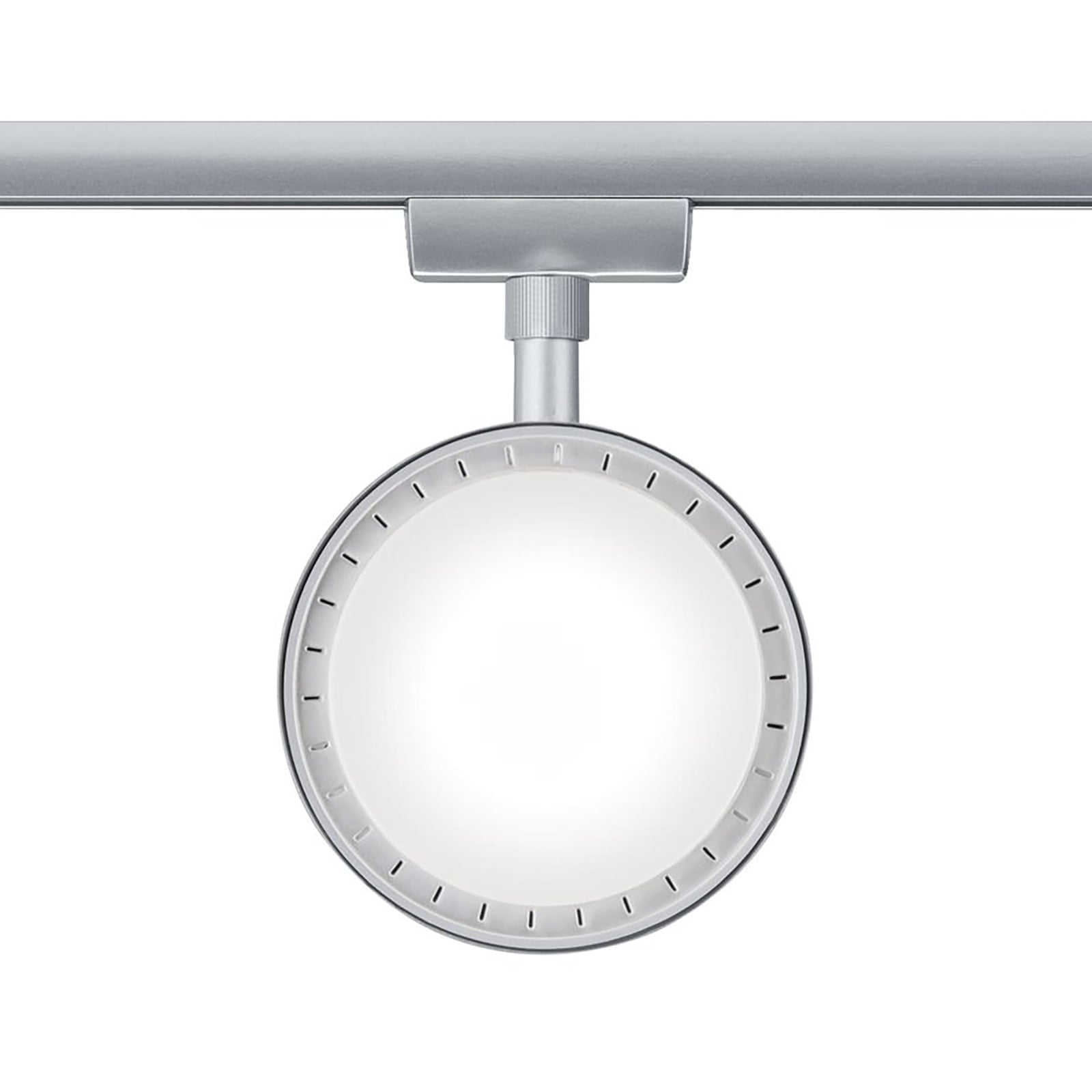 URail Hemi LED-spot krom matt 3000K Ø10 cm detalj