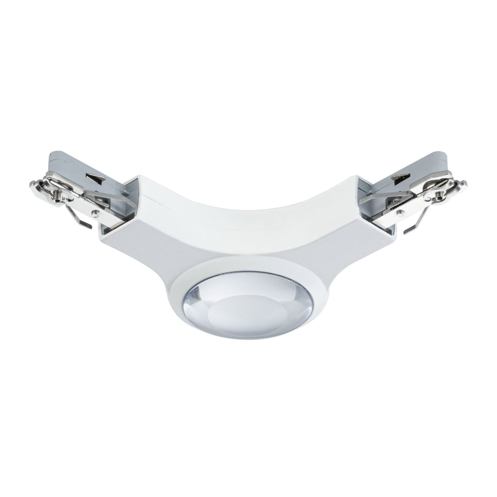 URail L-kobling LED-lampe dimbar hvit 2700K 5,3W foran