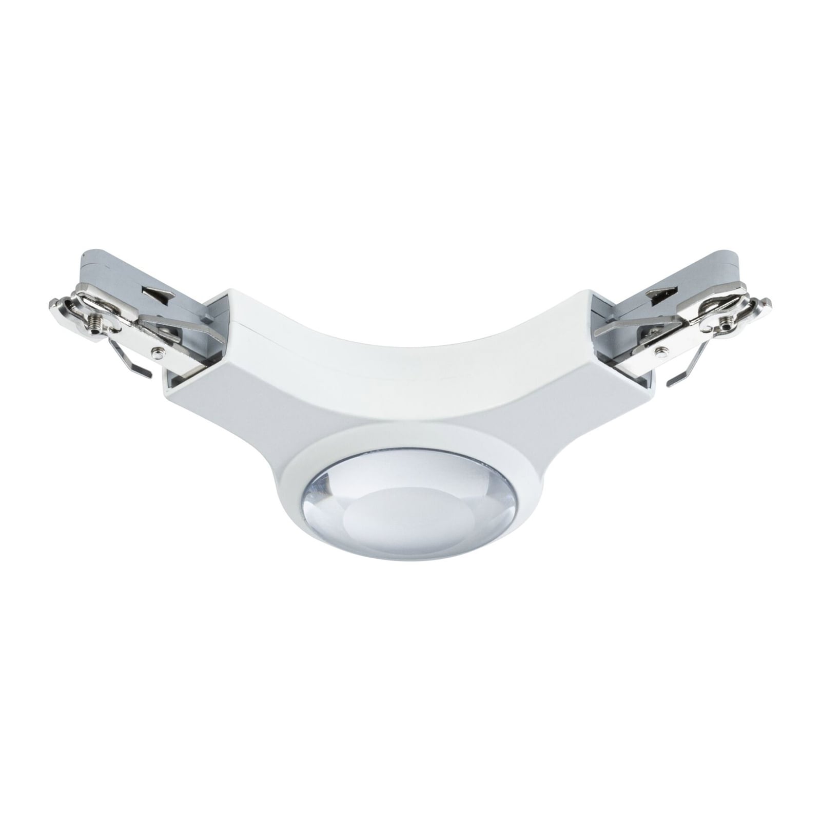 URail L-kobling LED-lampe dimbar hvit 2700K 5,3W foran
