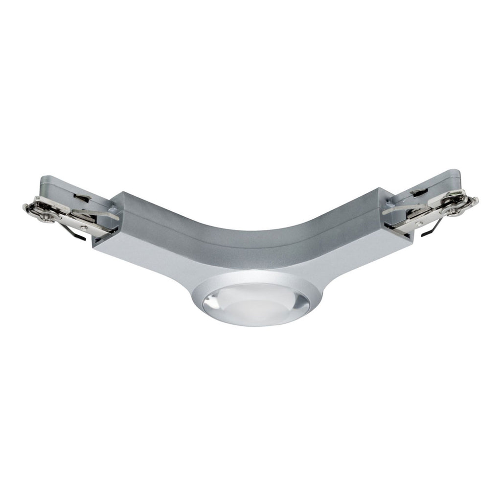 URail LED L-kobling dimbar matt krom 5,8W varmhvit bakside