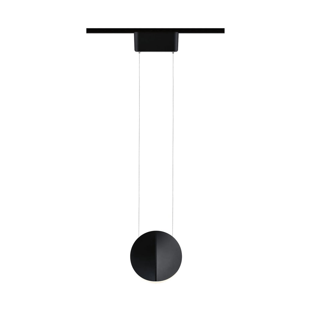 URail LED-pendellampe Alejandro svart dimbar detalj av LED-chip