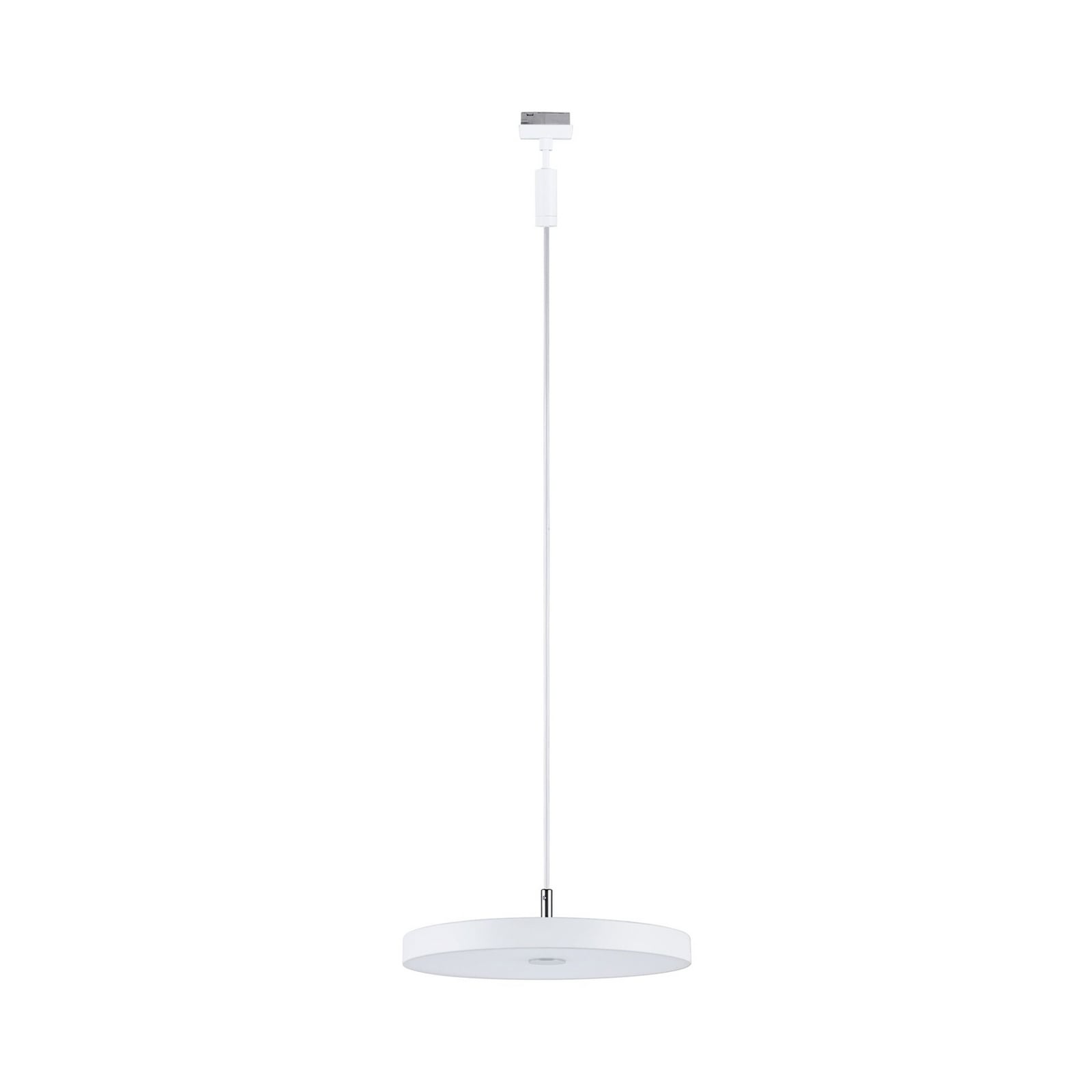 URail LED-pendellampe Hildor hvit Ø31 cm forfra