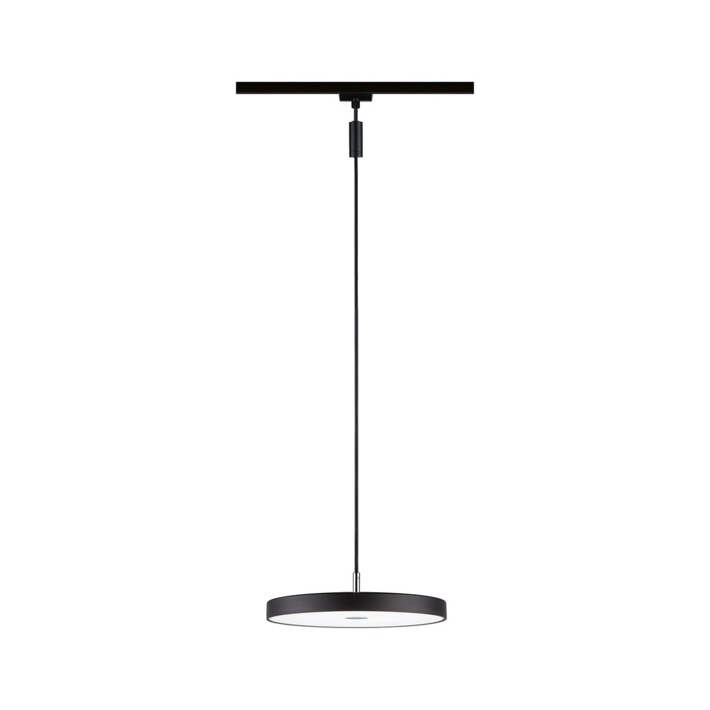 URail LED-pendellampe Hildor svart bakside