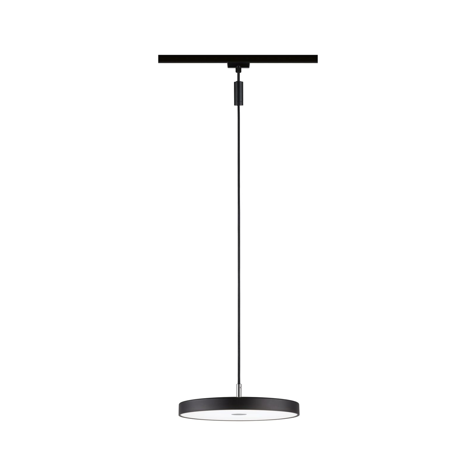 URail LED-pendellampe Hildor svart bakside