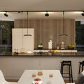 URail LED-pendellampe Hildor svart forfra