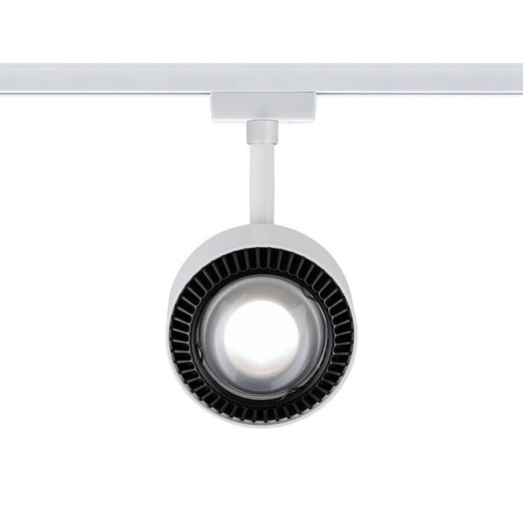 URail LED-spot Aldan dimbar hvit Ø9,8 cm nærbilde