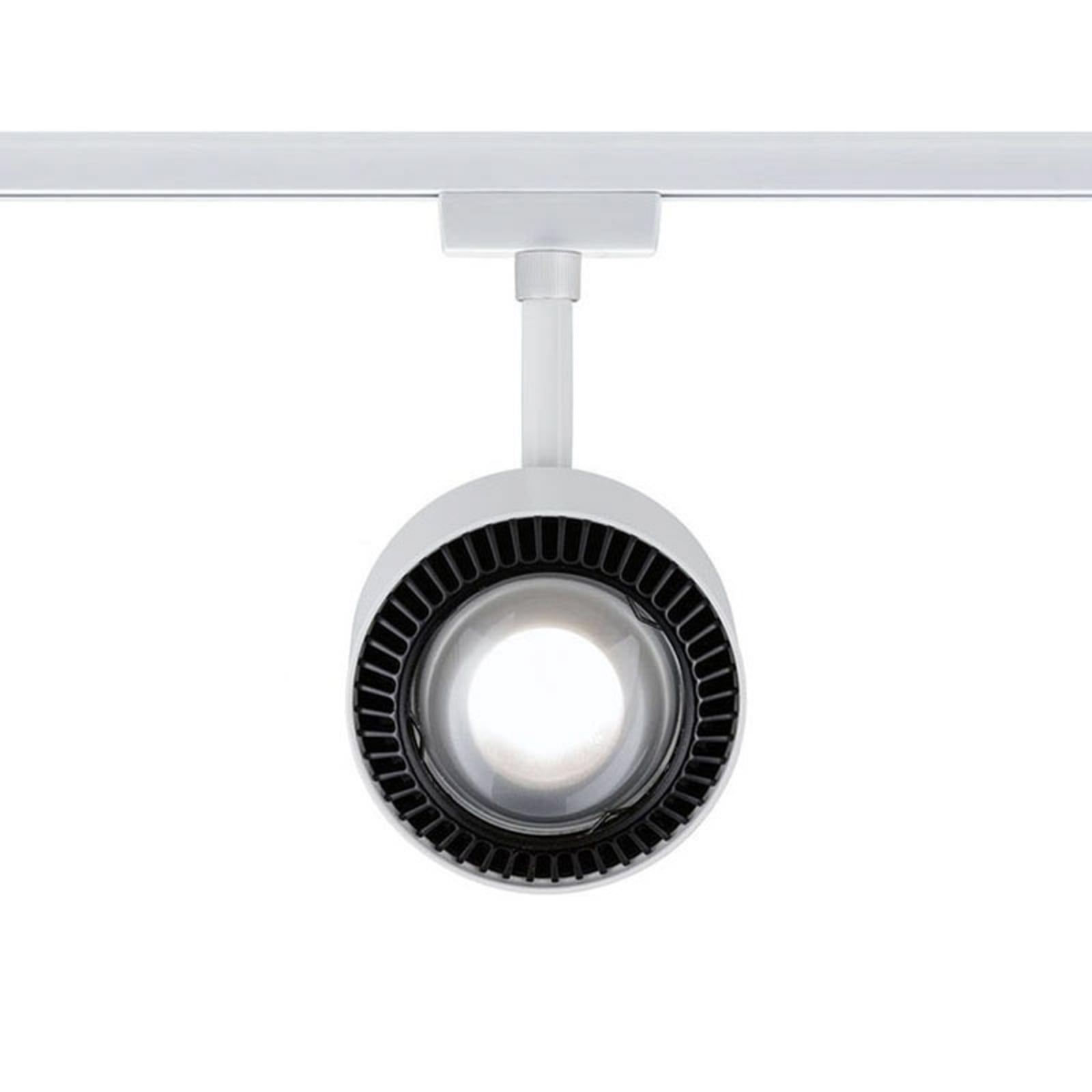 URail LED-spot Aldan dimbar hvit Ø9,8 cm nærbilde