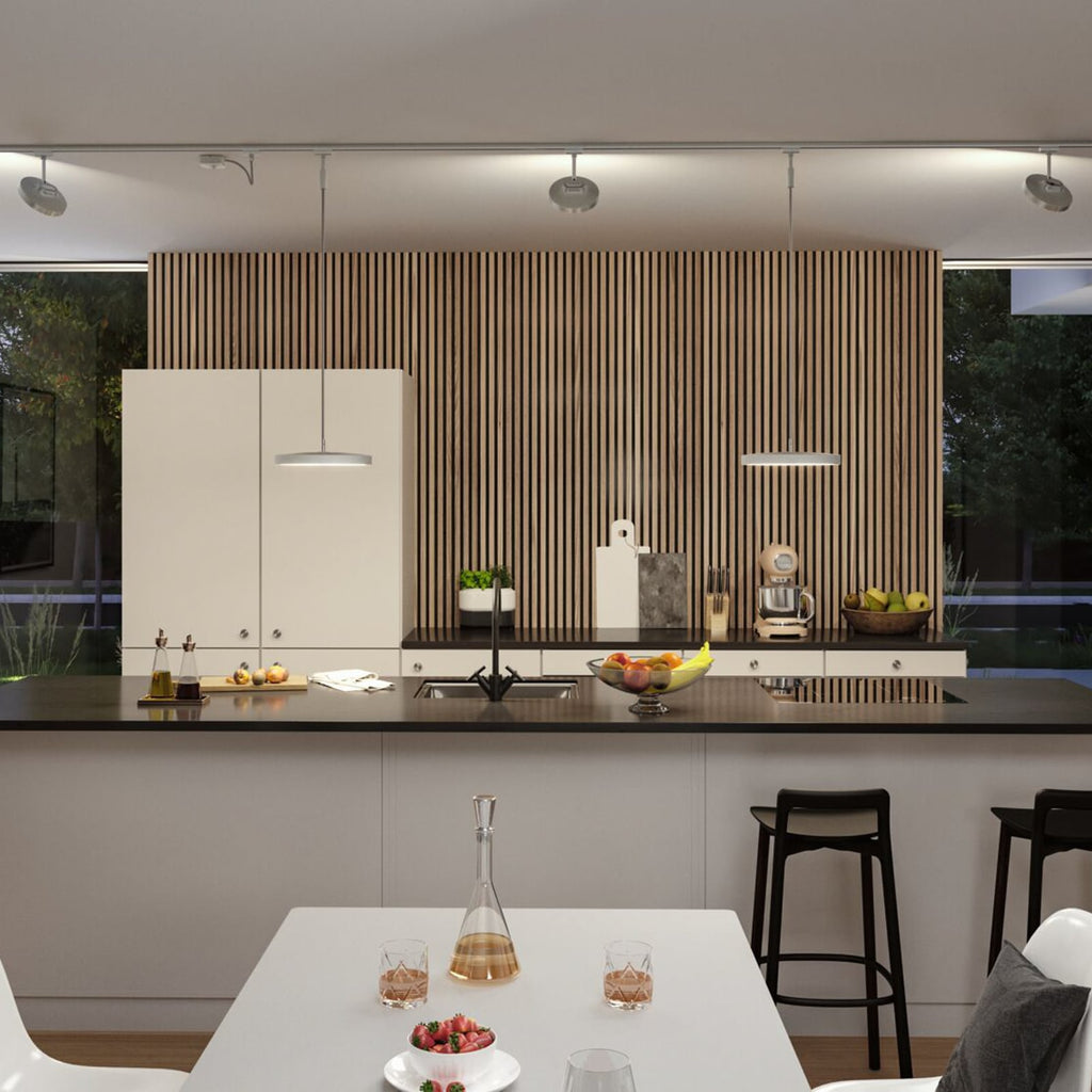 URail LED-spot Hildor dimbar krom bakside
