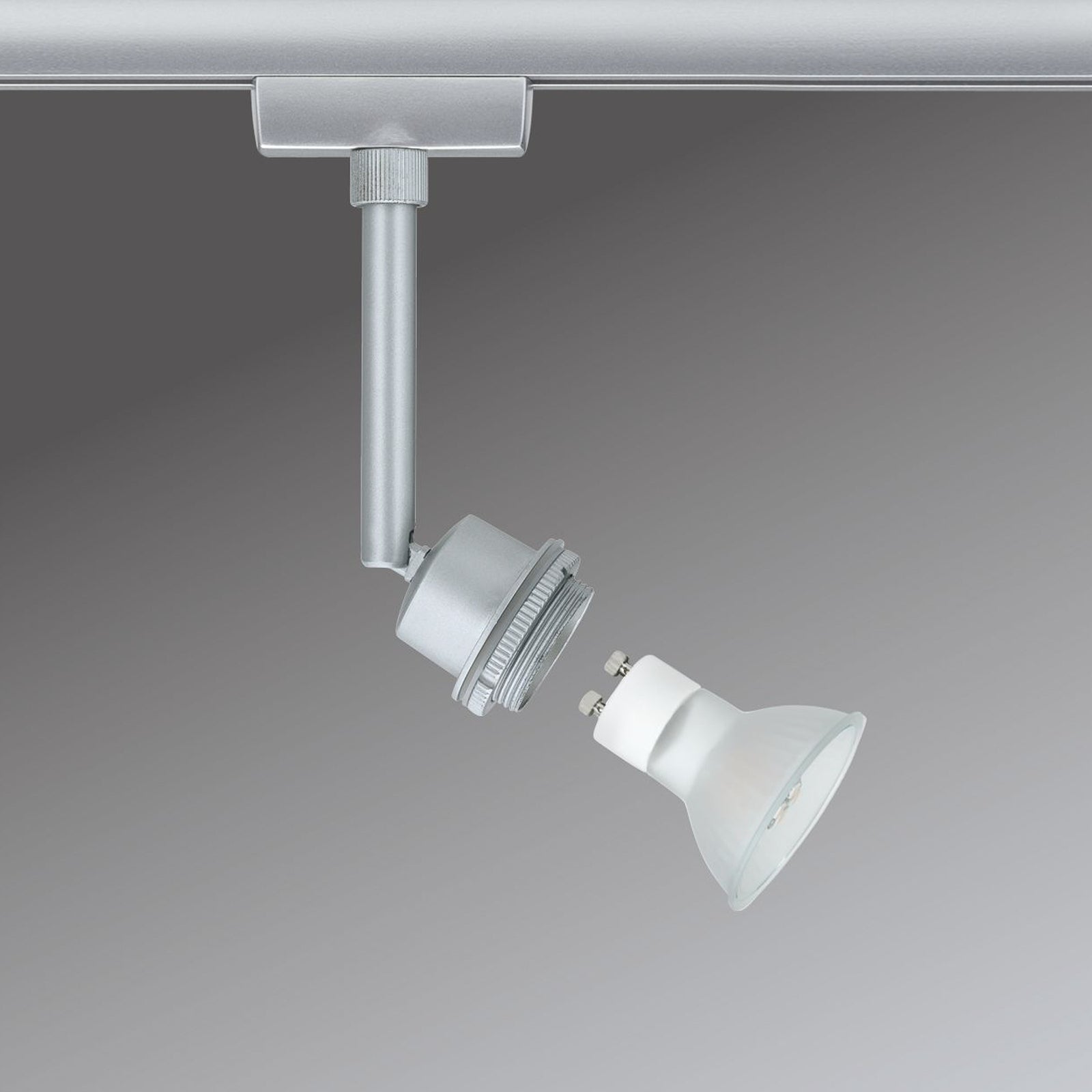 URail LED-spot svingbar matt krom GZ10 3,5W dimbar - Paulmann produktprofil