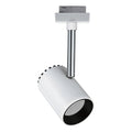 URail Shine LED-spot hvit svingbar 5W varmhvit forfra