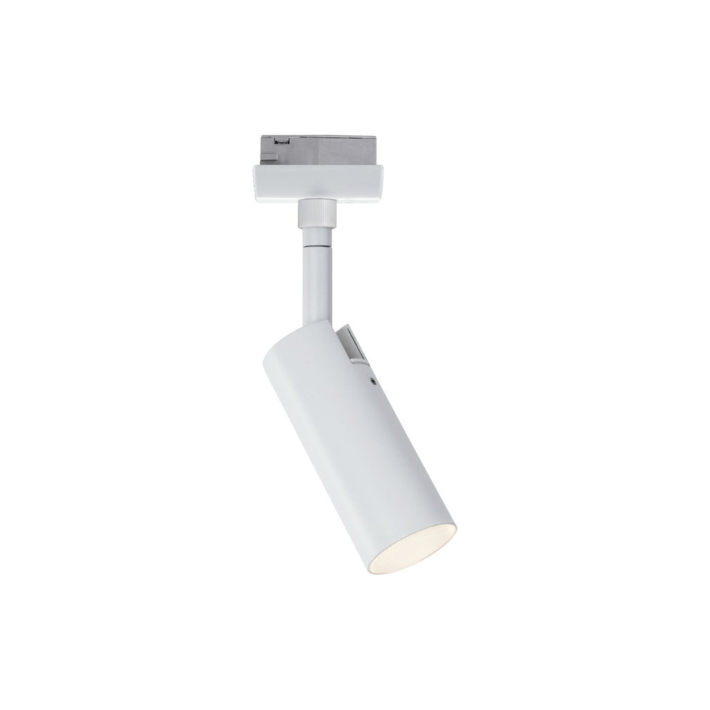 URail Tubo LED-spot dimbar hvit 4W 3000K varmhvit - Paulmann forfra