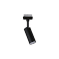 URail Tubo LED-spot dimbar svart 4W 3000K forside