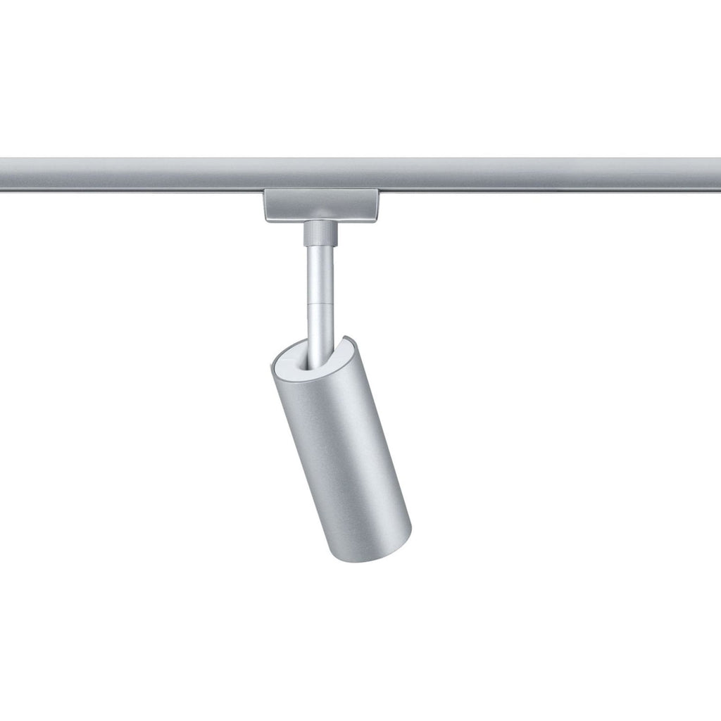 Montert URail Tubo LED-spot matt krom 5W 3000K varmhvit
