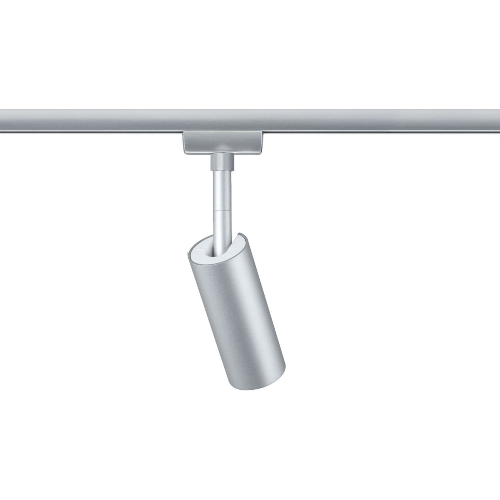 Montert URail Tubo LED-spot matt krom 5W 3000K varmhvit