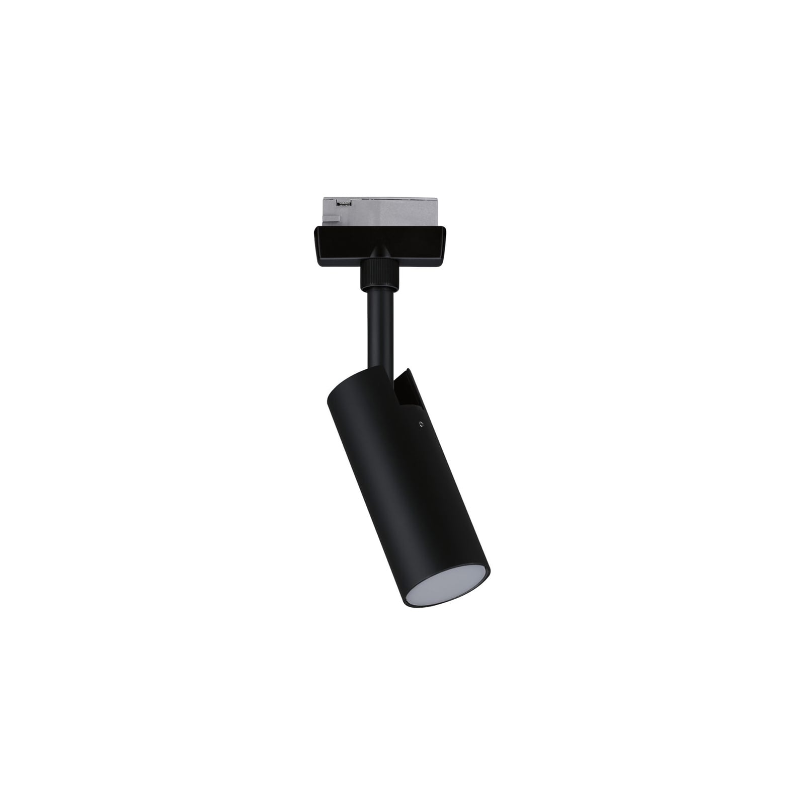 URail Tubo spot 3-step-dim 4000K svart Ø4,3 cm forfra