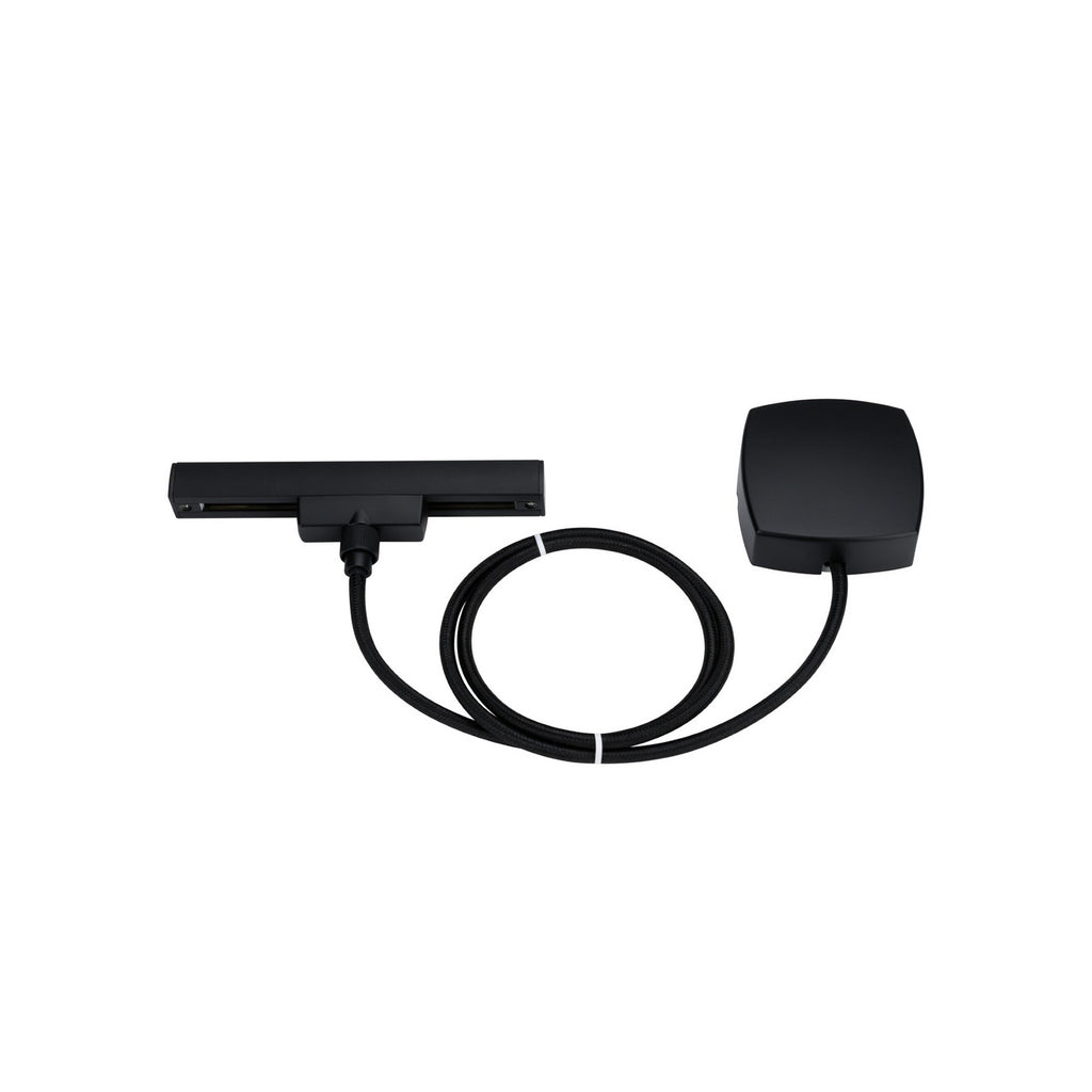URail Zigbee kabelinnmating 1 m svart matt dimbar montert