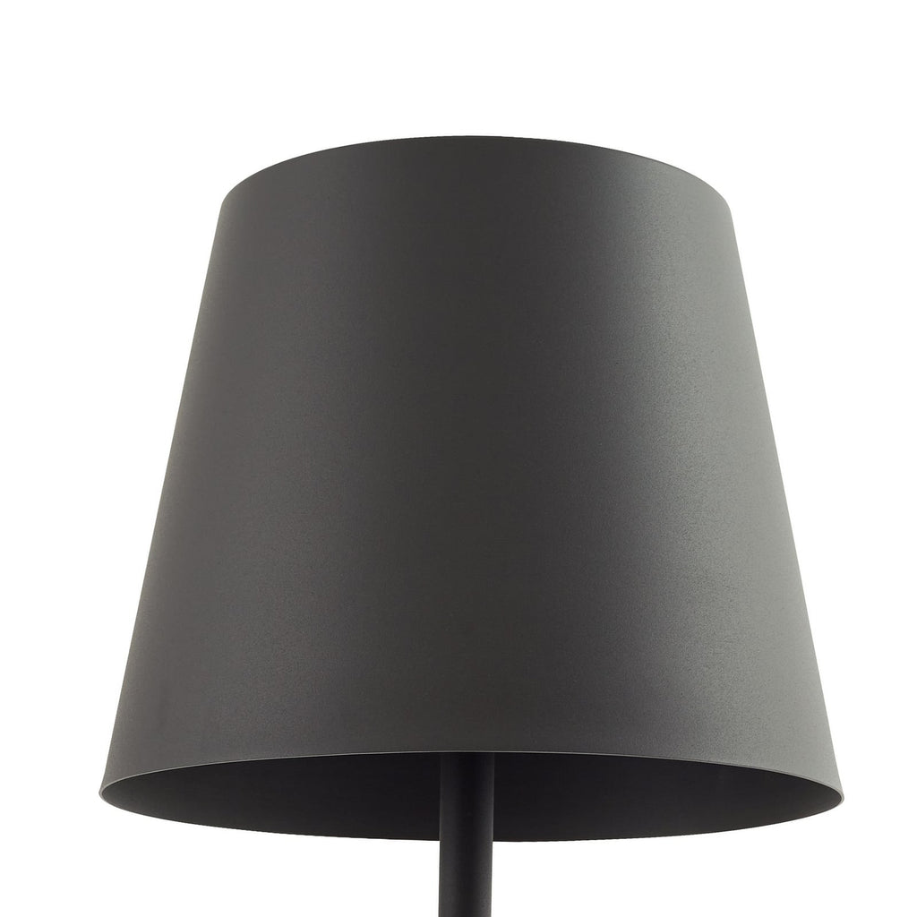 Utegulvlampe Andrei pressstøpt aluminium grå IP54 E27 - Lucande
