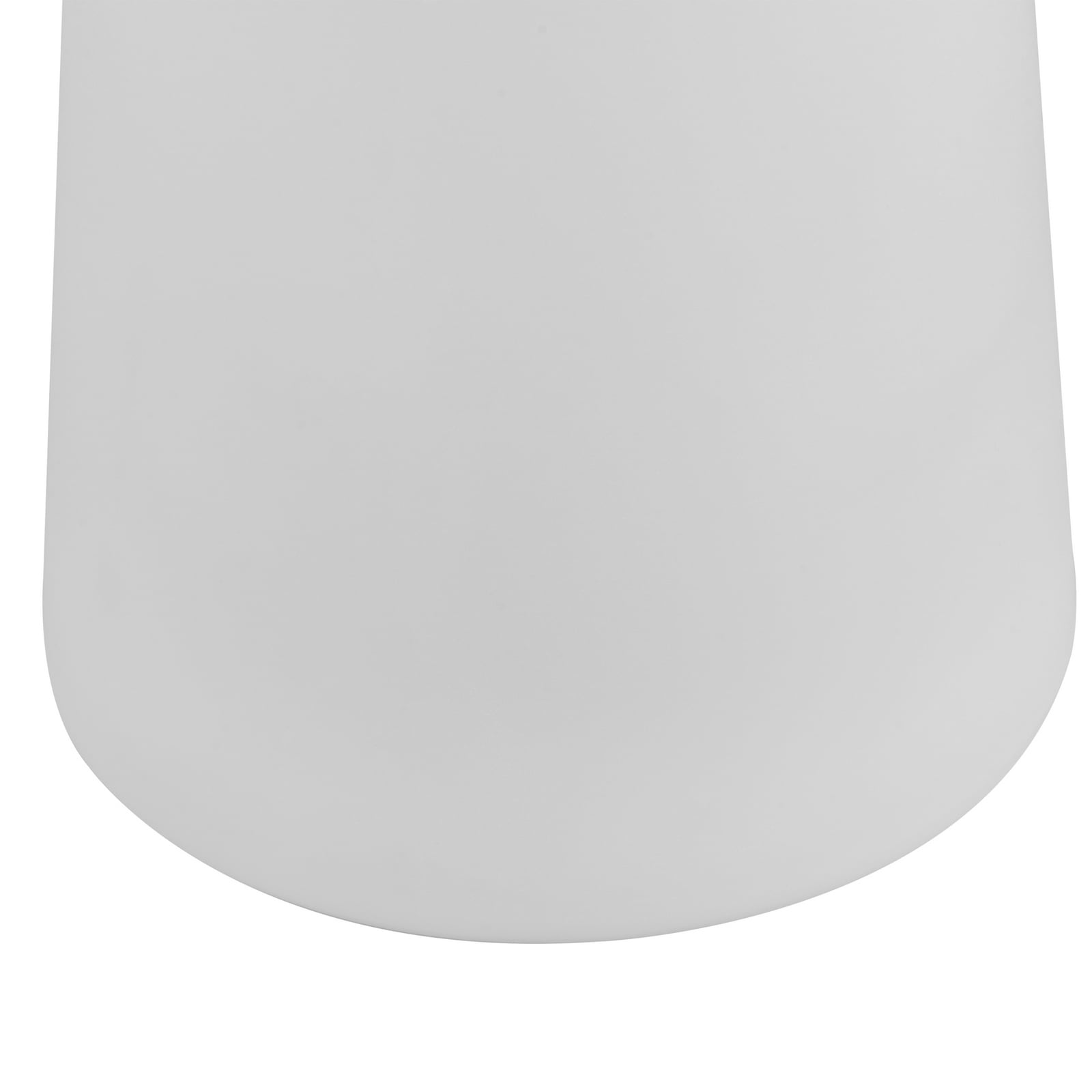 Utegulvlampe Gauri hvit plast E27 IP65 107 cm sett fra siden