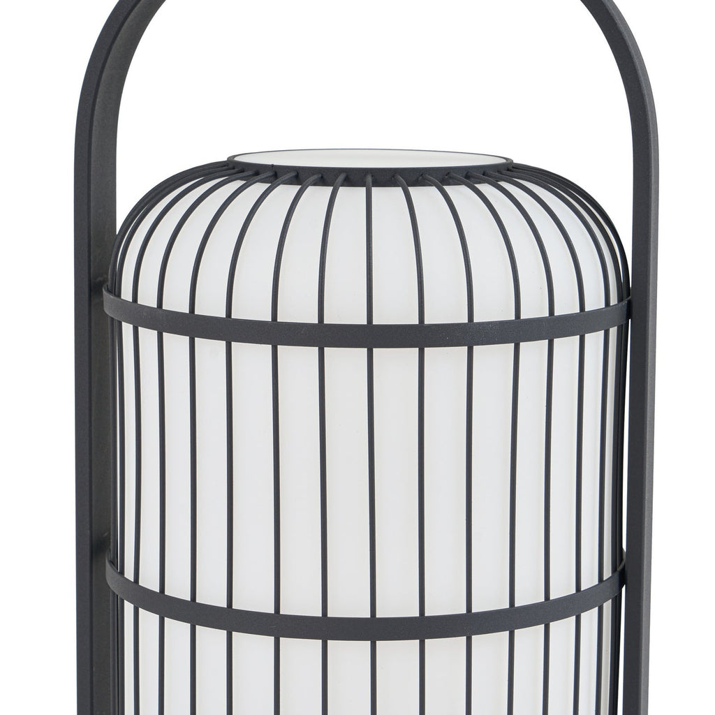 Utegulvlampe Tayori svart aluminium Ø32 cm IP44 E27 - Lucande