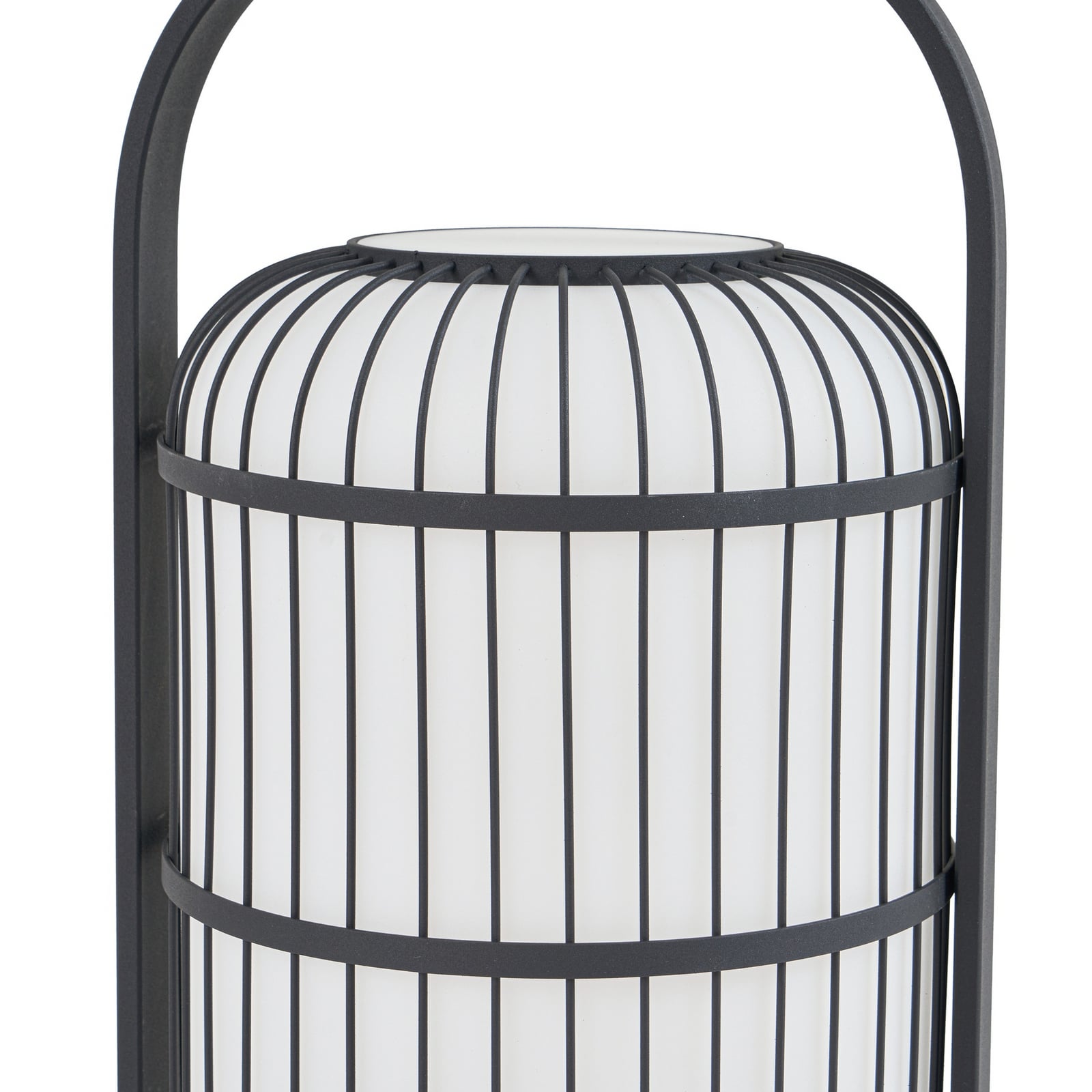 Utegulvlampe Tayori svart aluminium Ø32 cm IP44 E27 - Lucande