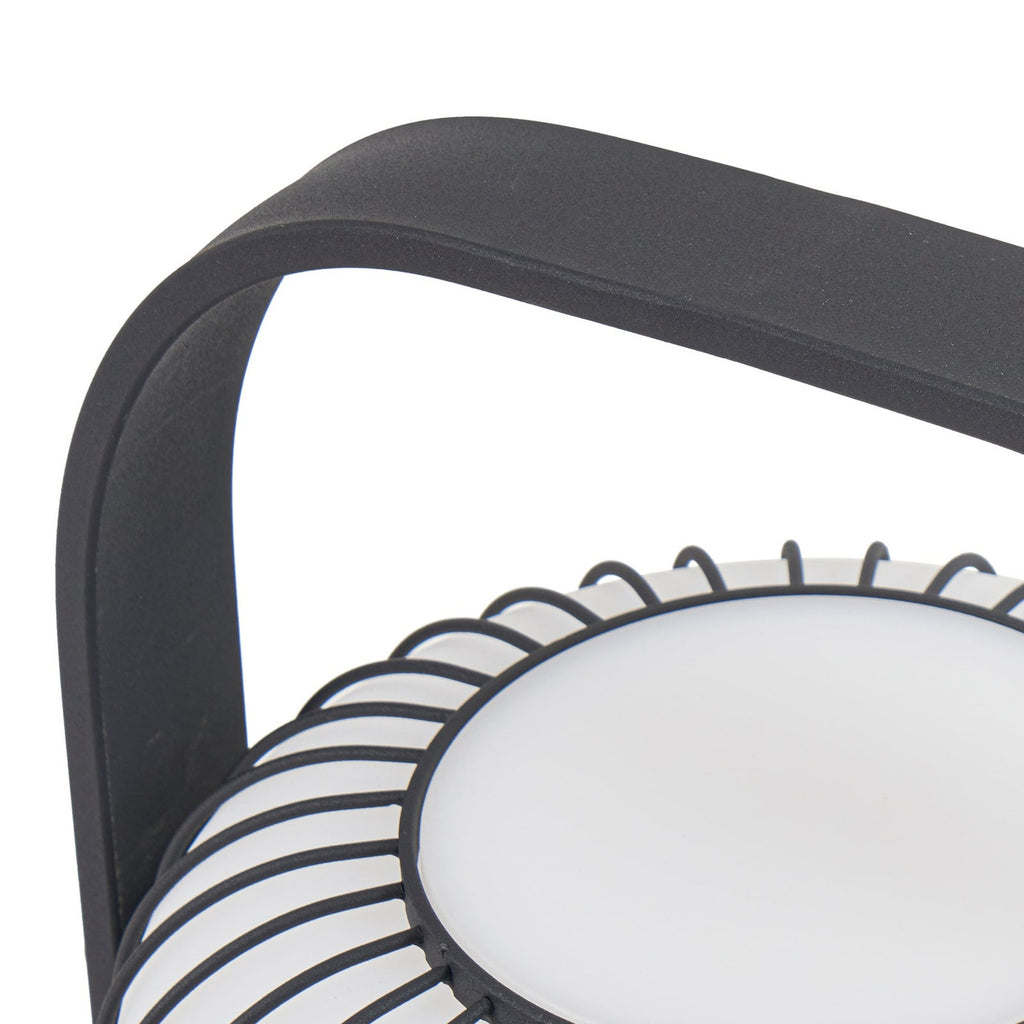 Utegulvlampe Tayori svart aluminium Ø32 cm IP44 E27 - Lucande