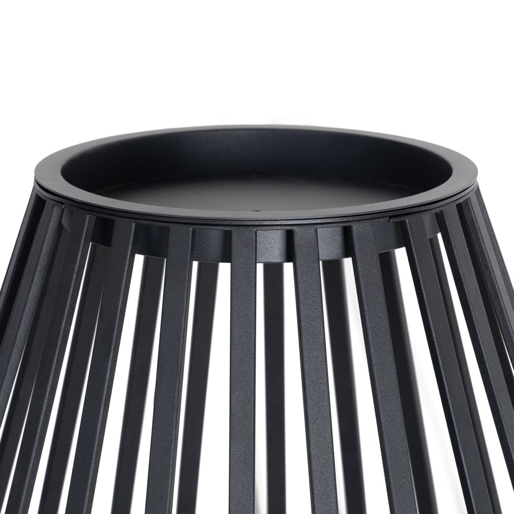 Utelampe Marrin svart metall E27 Ø46 cm IP44 - Lucande