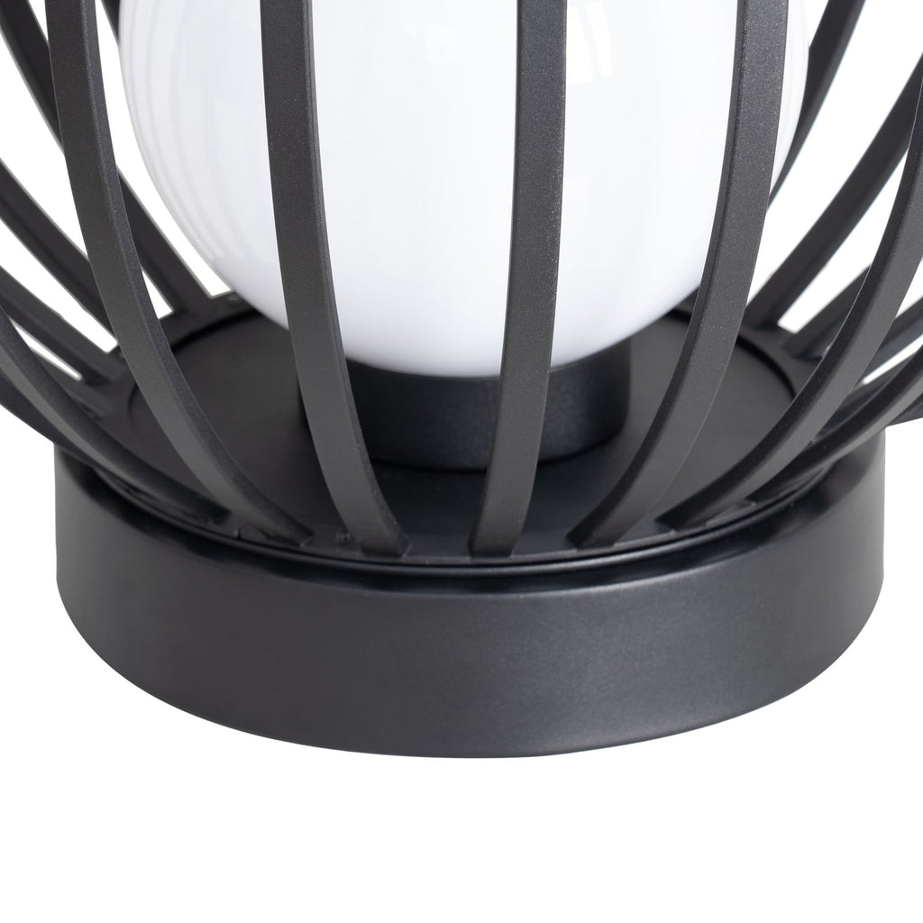 Utelampe Marrin svart metall E27 Ø46 cm IP44 - Lucande