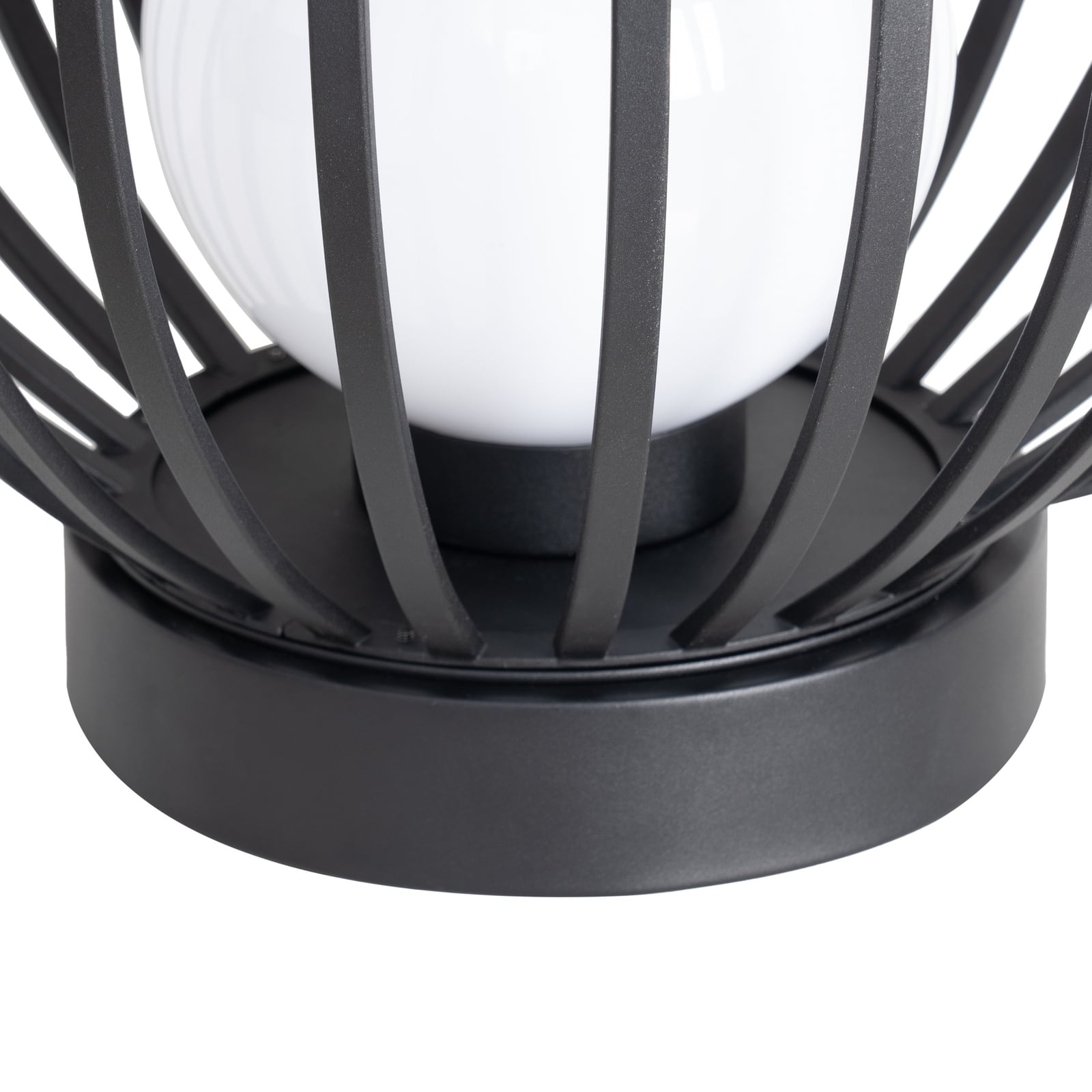 Utelampe Marrin svart metall E27 Ø46 cm IP44 - Lucande
