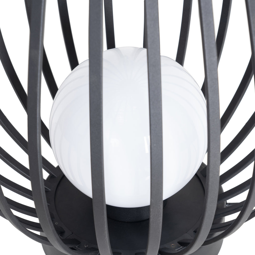 Utelampe Marrin svart metall E27 Ø46 cm IP44 - Lucande